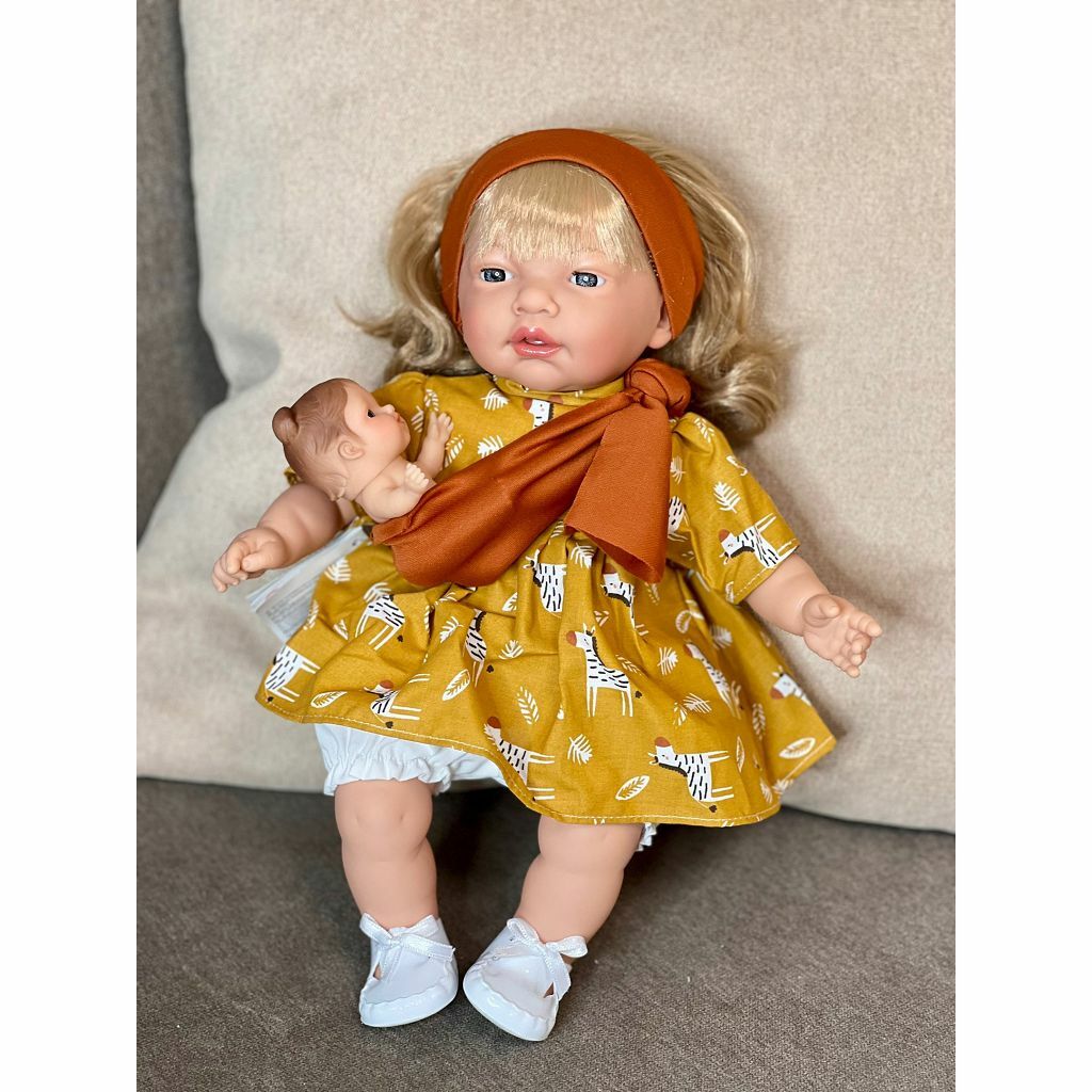 

Кукла Nines 40см мягконабивная в пакете (N1600K)