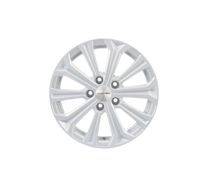 

Диск Khomen Wheels Cross-Spoke 610 (16_Corolla) 6,5x16/5x114,3 ЕТ45 D60,1 F-Silver