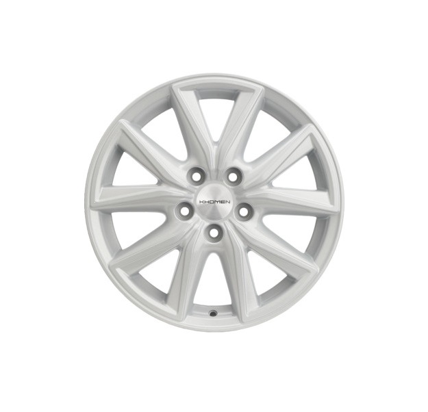 фото Диск khomen wheels double-spoke 706 (zv 17_camry) 7x17/5x114,3 ет45 d60,1 f-silver