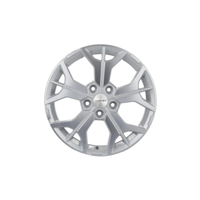 фото Диск khomen wheels y-spoke 715 (zv 17_camry) 7x17/5x114,3 ет45 d60,1 f-silver-fp khw102716