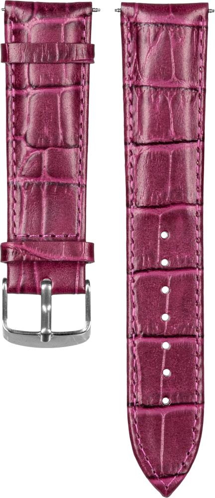 

Ремешок кожаный GSMIN Crocodile 20 для Vivoactive 3 (Фиолетовый), Ремешок кожаный GSMIN Crocodile 20 для Vivoactive 3