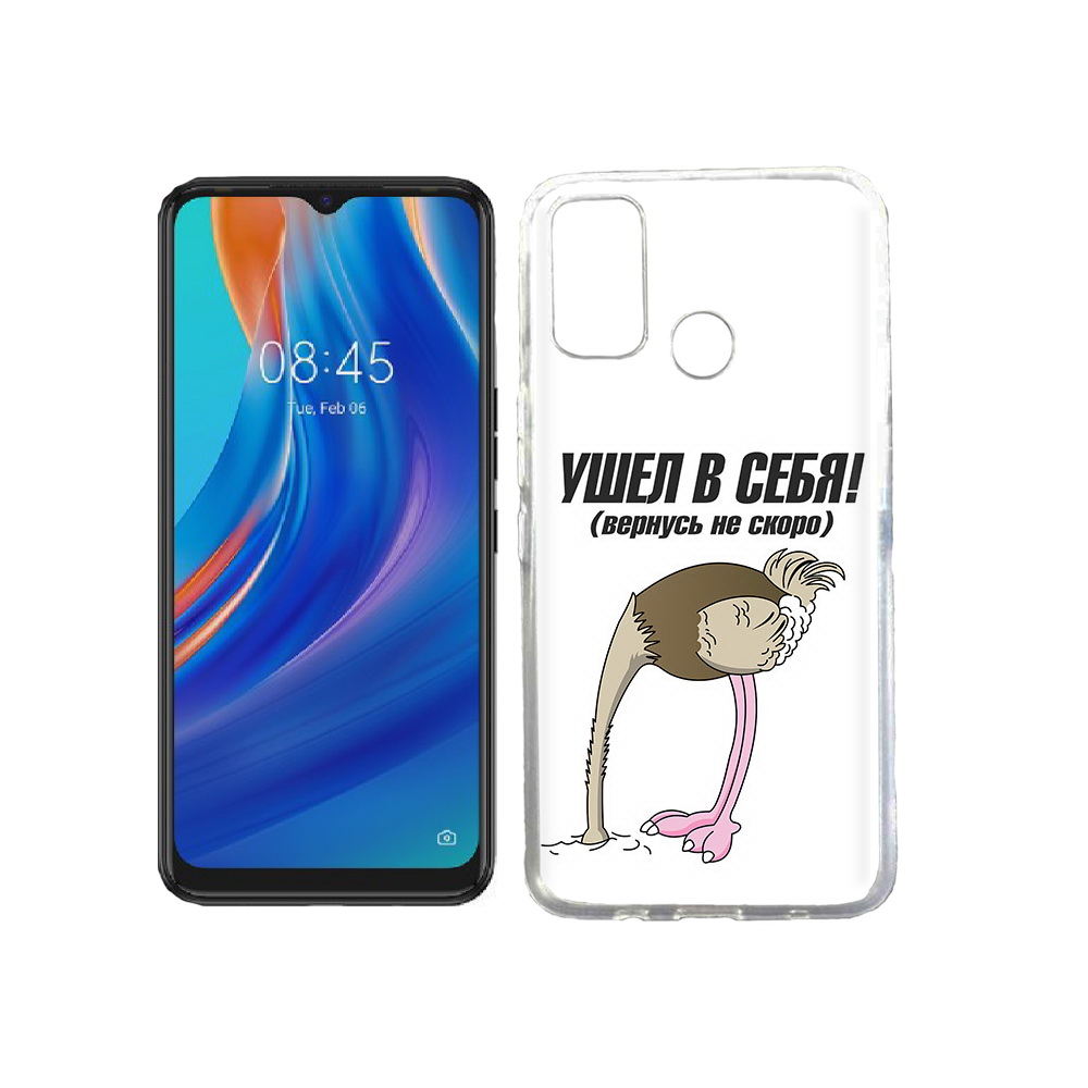 

Чехол MyPads Tocco для Tecno Spark 7T ушел в себя, Прозрачный, Tocco