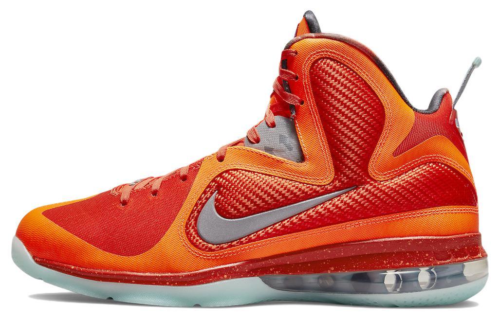 

Кроссовки унисекс Nike Lebron 9 9 красные 45 EU, Красный, Lebron 9 9
