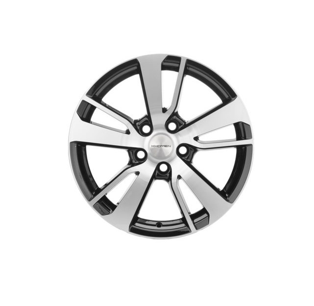 

Диск Khomen Wheels Double-Spoke 704 (17_RAV4) 7x17/5x114,3 ЕТ39 D60,1 Black-FP KHW101301, Черный;серый
