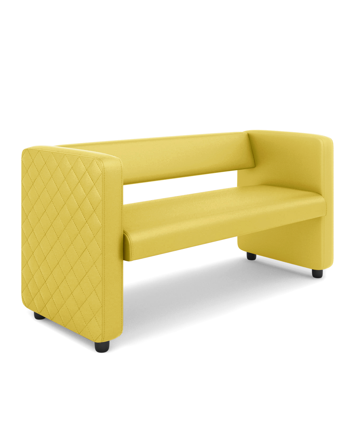 Диван MONOFIX ЙОККИ желтый экокожа 10844₽