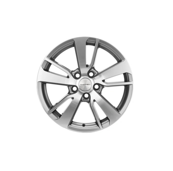 

Диск Khomen Wheels Double-Spoke 704 (17_RAV4) 7x17/5x114,3 ЕТ39 D60,1 Gray-FP KHW101302