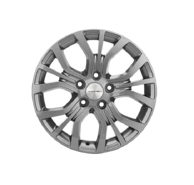 

Диск Khomen Wheels U-Spoke 608 (ZV 16_Qashqai) 6,5x16/5x114,3 ЕТ40 D66,1 Gray KHW101014