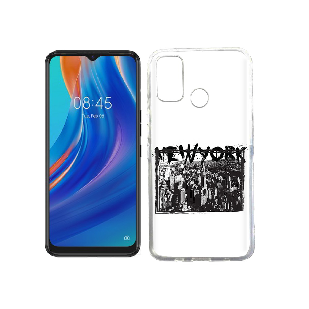 

Чехол MyPads Tocco для Tecno Spark 7T че, Прозрачный, Tocco