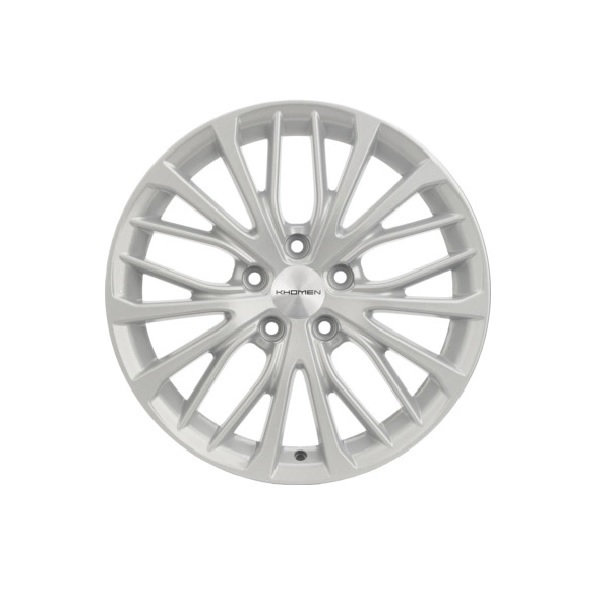 фото Диск khomen wheels v-spoke 705 (zv 17_octavia) 7x17/5x112 ет49 d57,1 f-silver khw100702