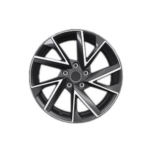 фото Диск khomen wheels v-spoke 714 (17 zv camry) 7x17/5x114,3 ет45 d60,1 black-fp khw102332