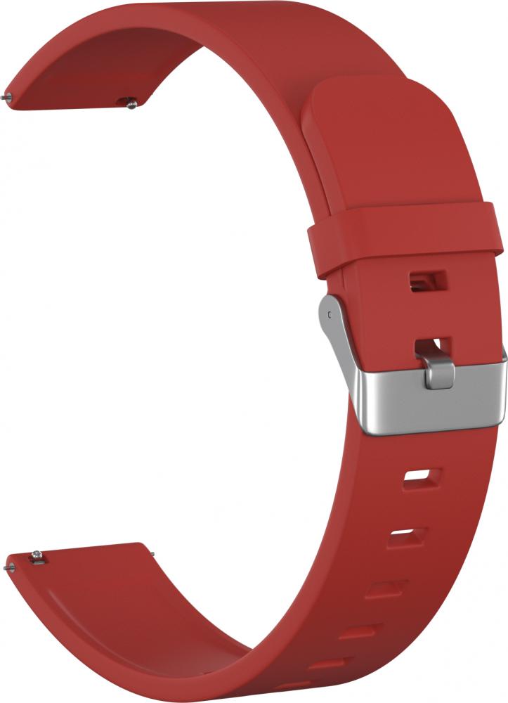 

Ремешок силиконовый GSMIN Elate 22 для Garmin Instinct (Бордовый), Красный, Ремешок силиконовый GSMIN Elate 22 для Garmin Instinct