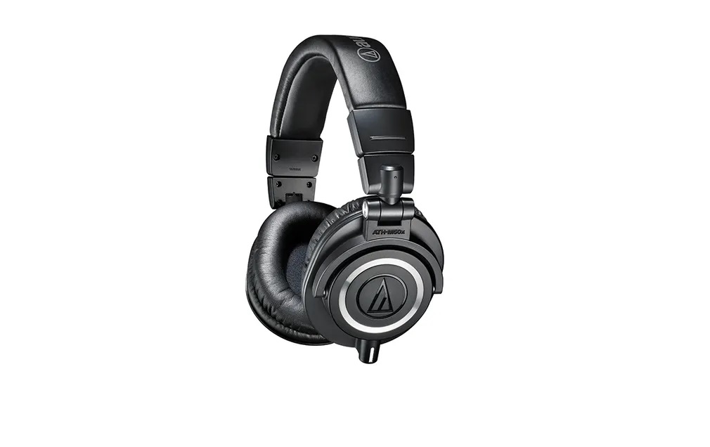 Наушники AUDIO-TECHNICA ATH-M50X Black, полноразмерные мониторные