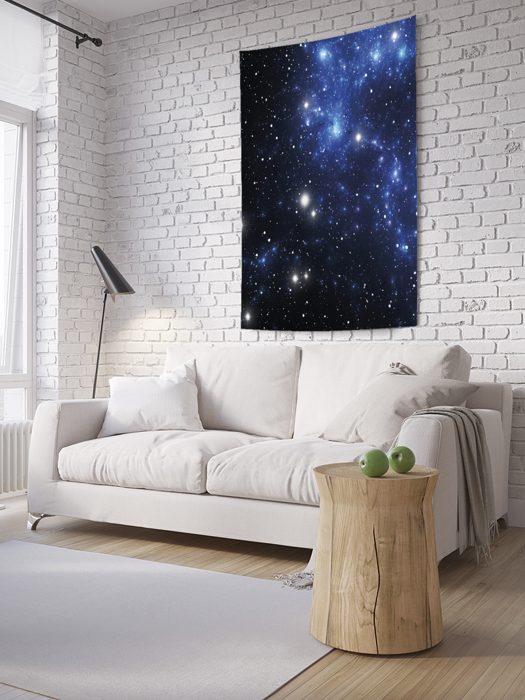 

Вертикальное фотопанно на стену JoyArty Звездное небо 100x150 см, Звездное небо