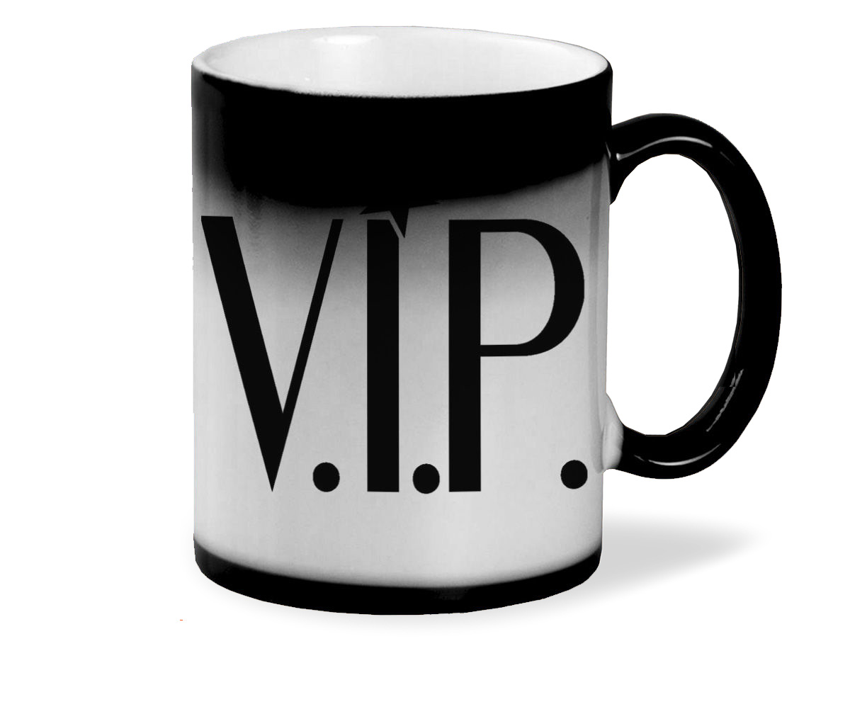 

Кружка хамелеон черный CoolPodarok VIP
