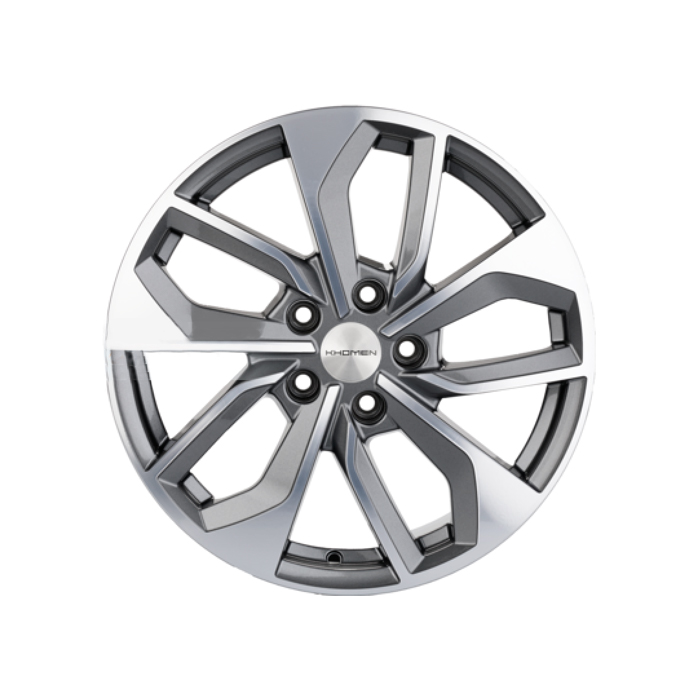 

Диск Khomen Wheels U-Spoke 703 (ZV 17_RAV 4) 7x17/5x114,3 ЕТ39 D60,1 Gray KHW102140