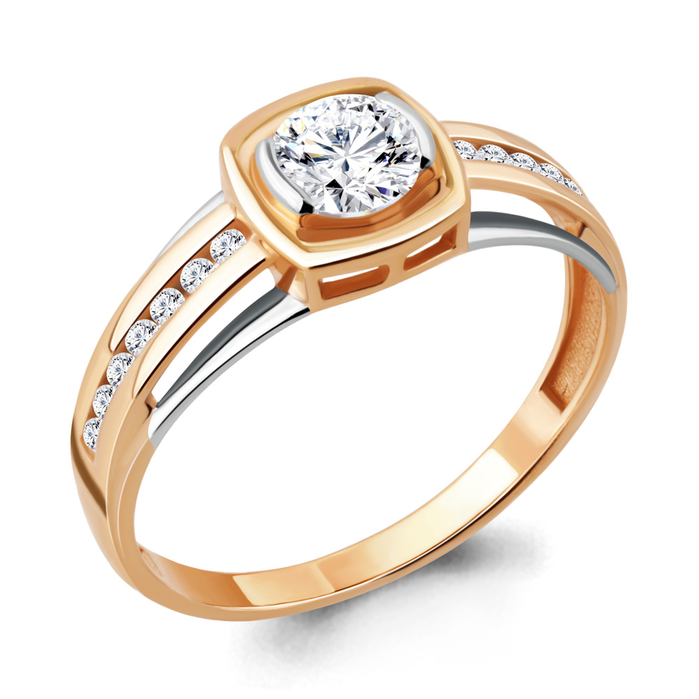 

Кольцо из серебра р. 19,5 AQUAMARINE 66570А_925_з, 66570А_925_з