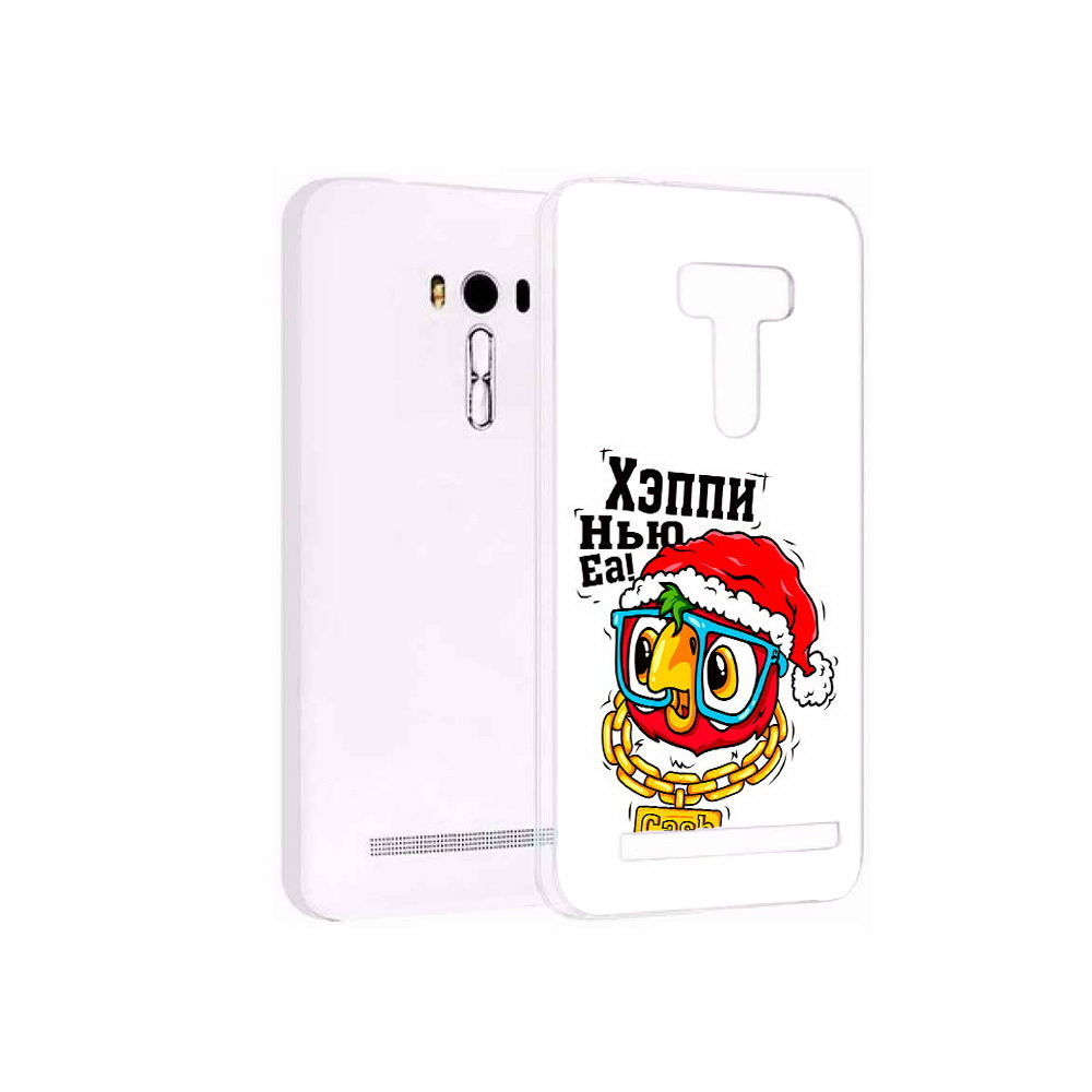 Чехол MyPads Tocco для Asus ZenFone Selfie (ZD551KL) Хэппи нью еа
