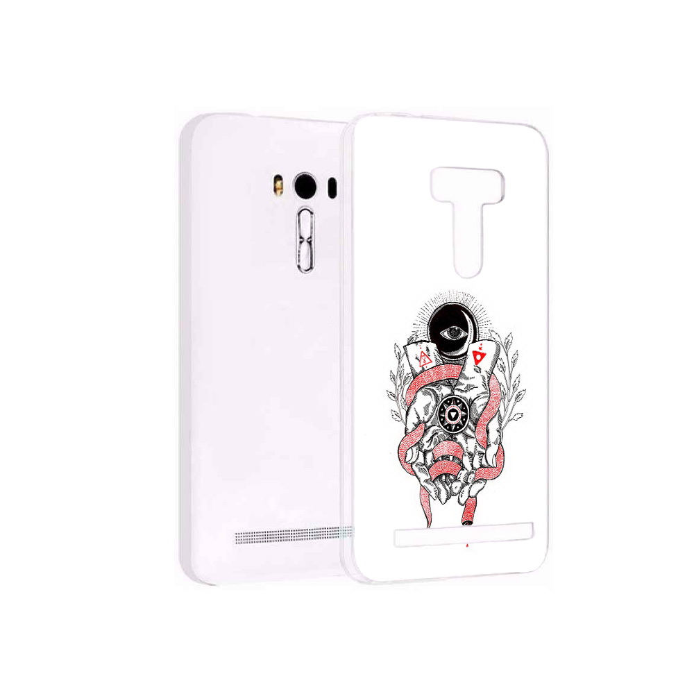 

Чехол MyPads Tocco для Asus ZenFone Selfie (ZD551KL) абстрация связанные руки, Прозрачный, Tocco