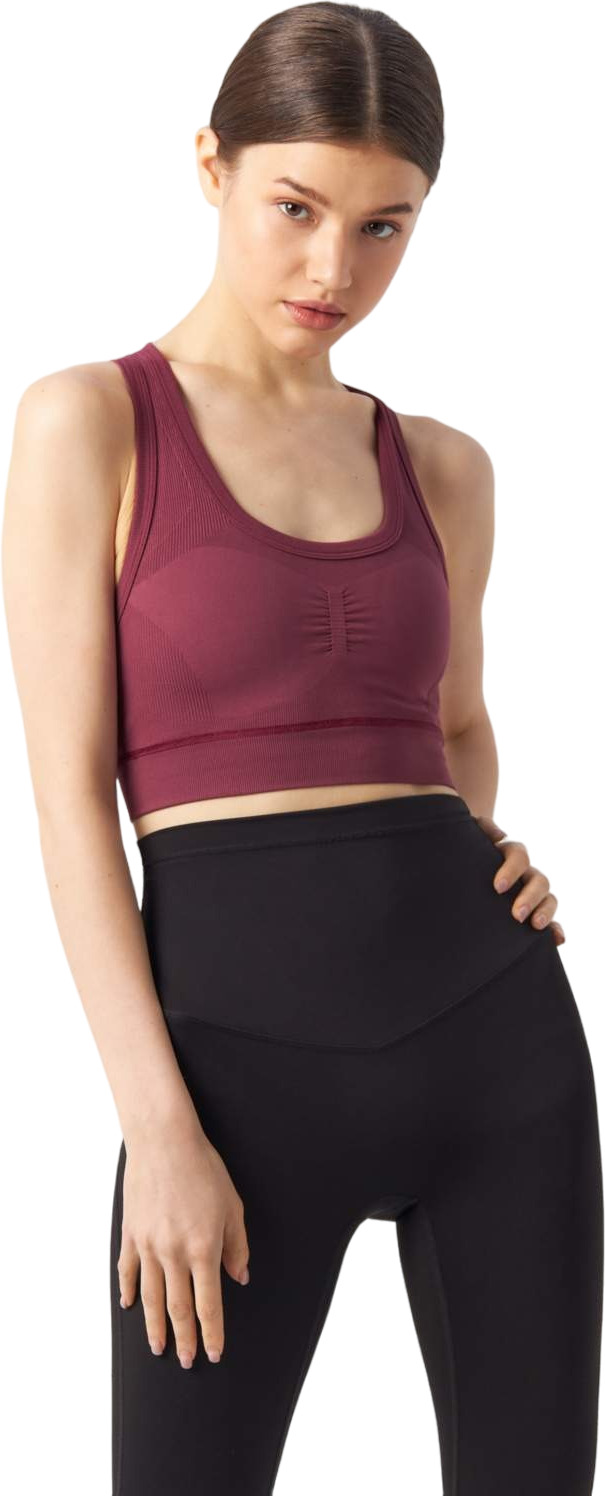 

Топ женский Adidas Studio bra фиолетовый XS, Studio bra