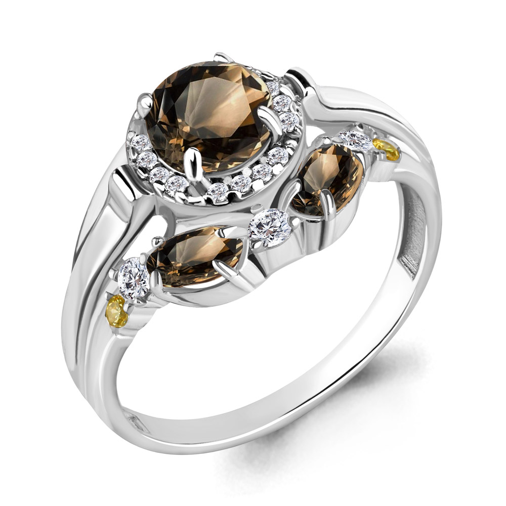 

Кольцо из серебра р. 17,5 AQUAMARINE 6906501АЕ_925_р, 6906501АЕ_925_р