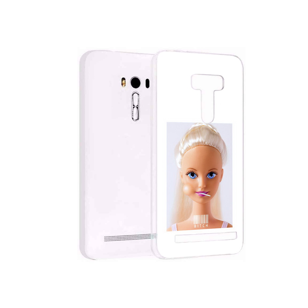

Чехол MyPads Tocco для Asus ZenFone Selfie (ZD551KL) барби, Прозрачный, Tocco