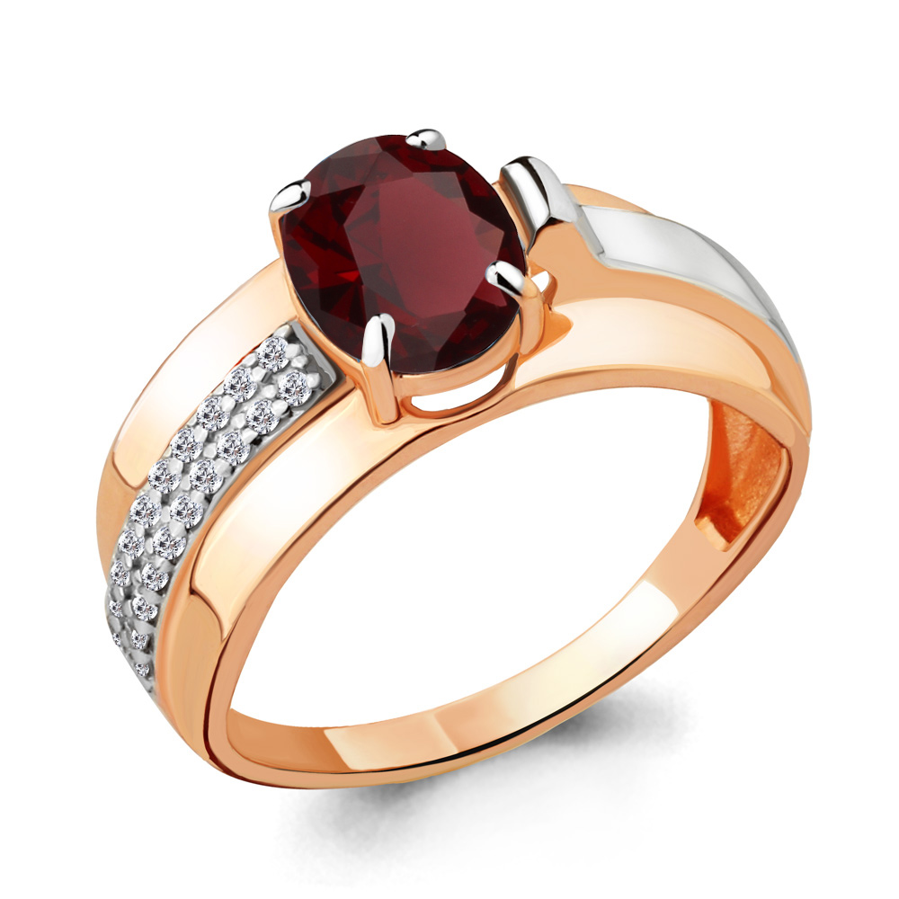 

Кольцо из серебра р.  AQUAMARINE 6593303А_925_з, 6593303А_925_з