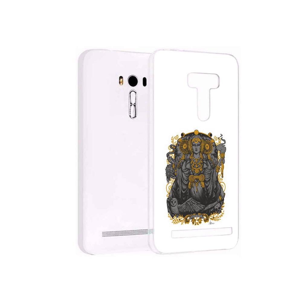 Чехол MyPads Tocco для Asus ZenFone Selfie (ZD551KL) божество с золотыми элементами