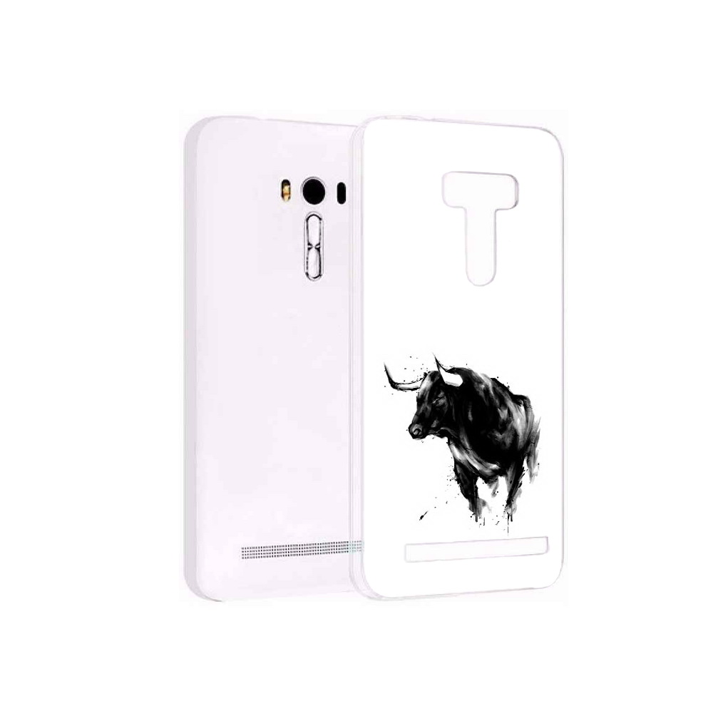 

Чехол MyPads Tocco для Asus ZenFone Selfie (ZD551KL) бык, Прозрачный, Tocco