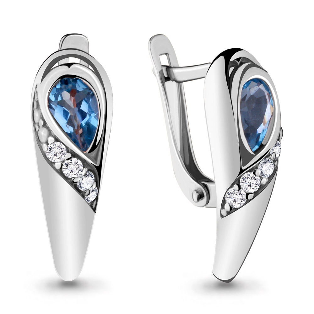 

Серьги из серебра 4713305А_925_р, 4713305А_925_р