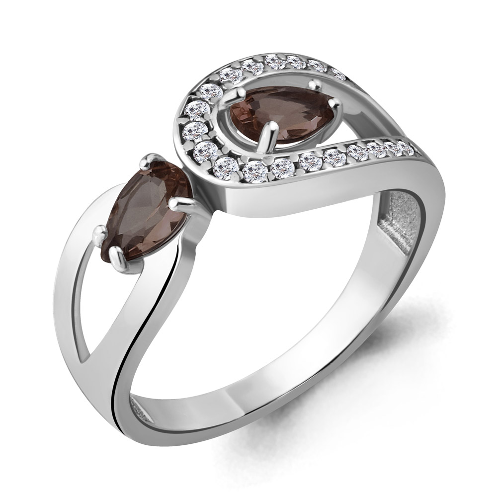 

Кольцо из серебра р.  AQUAMARINE 6917601А_925_р, 6917601А_925_р