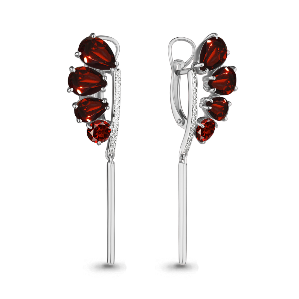 

Серьги из серебра 4705603А_925_р, 4705603А_925_р