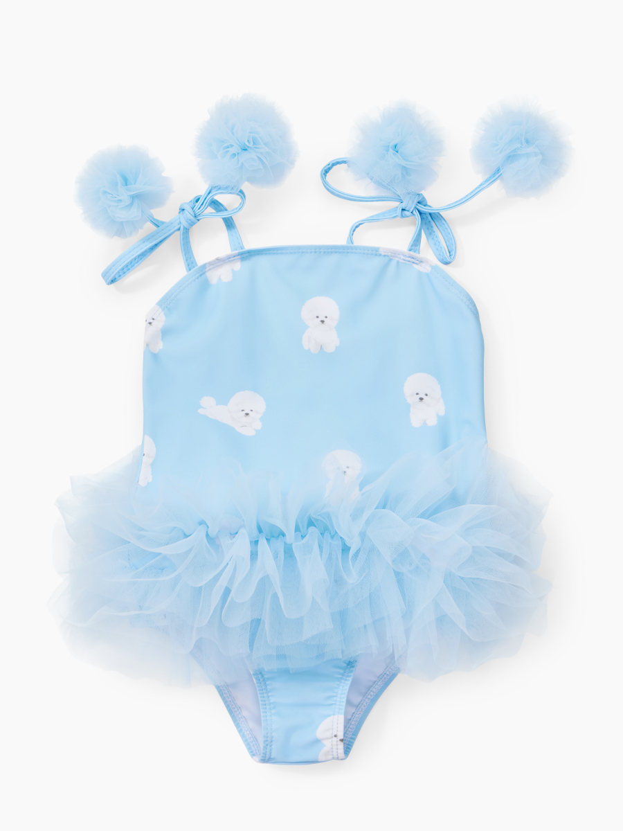 Купальник слитный детский Happy Baby 50664, light-blue, 80