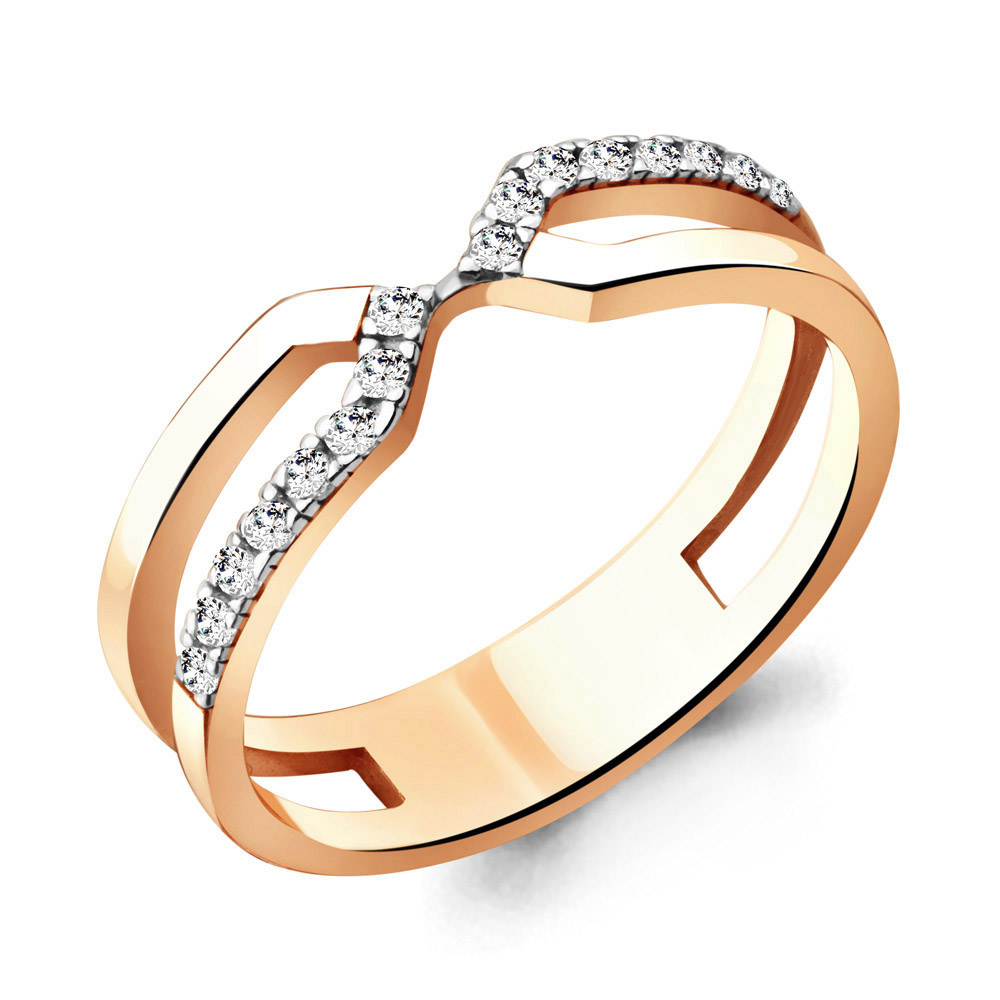 

Кольцо из серебра р. 19 AQUAMARINE 68691А_925_з, 68691А_925_з