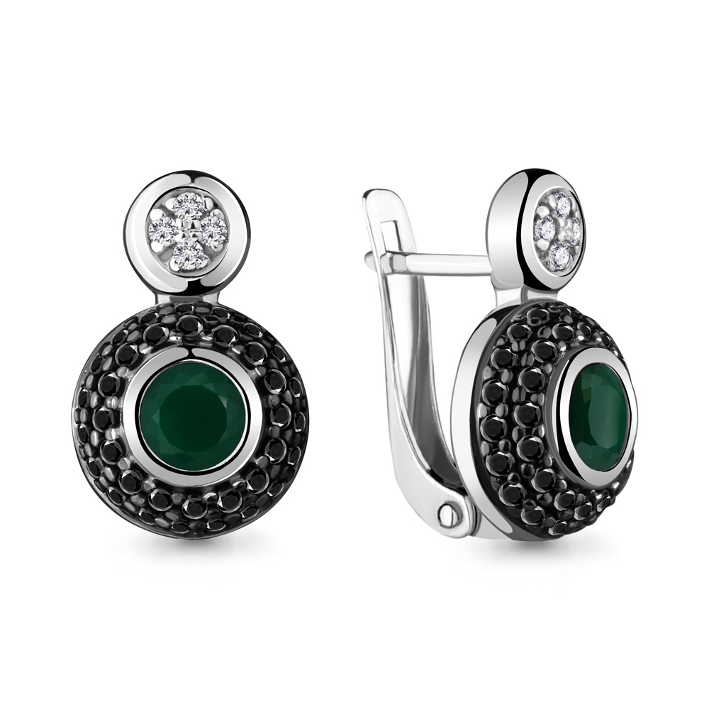 

Серьги из серебра 4718609АЧ_925_р, 4718609АЧ_925_р