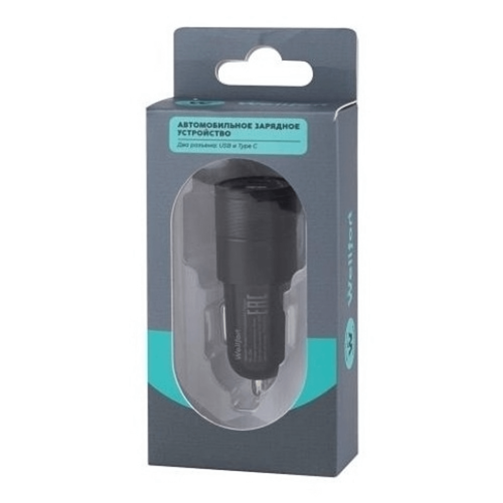 

Автомобильное зарядное устройство QC3.0 2USB-А + type-C 20 Вт