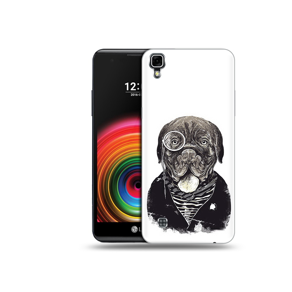 

Чехол MyPads Tocco для LG X Power солидный песик, Прозрачный, Tocco