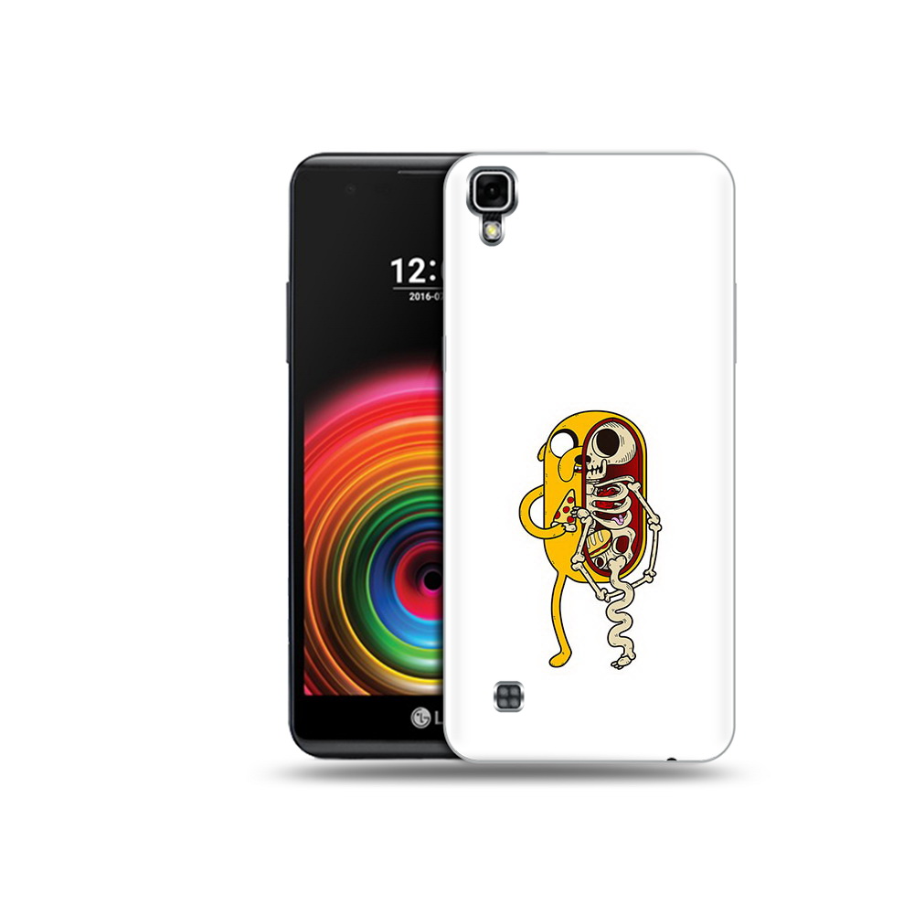 

Чехол MyPads Tocco для LG X Power Джейк скелет, Прозрачный, Tocco