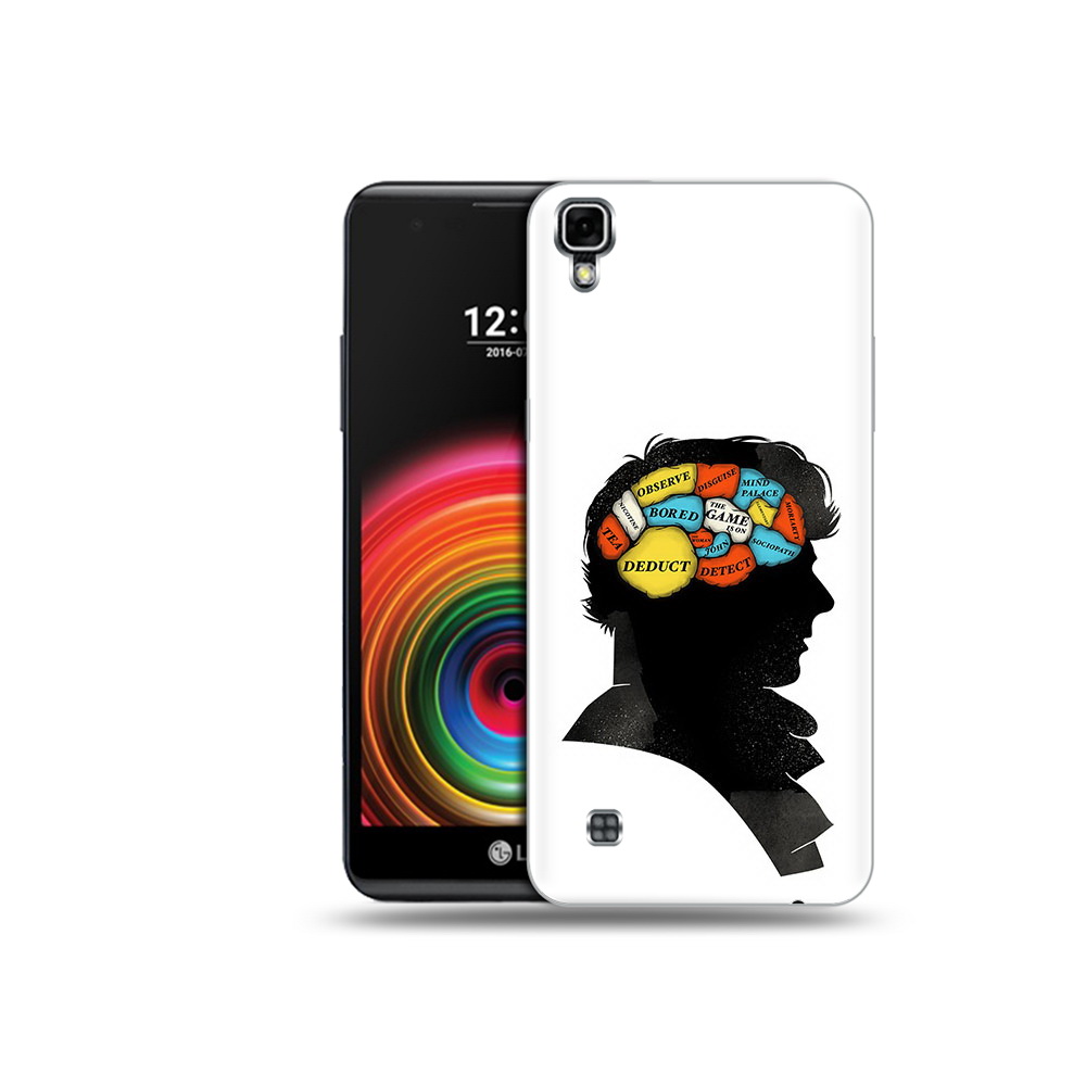 

Чехол MyPads Tocco для LG X Power темный рисунок, Прозрачный, Tocco