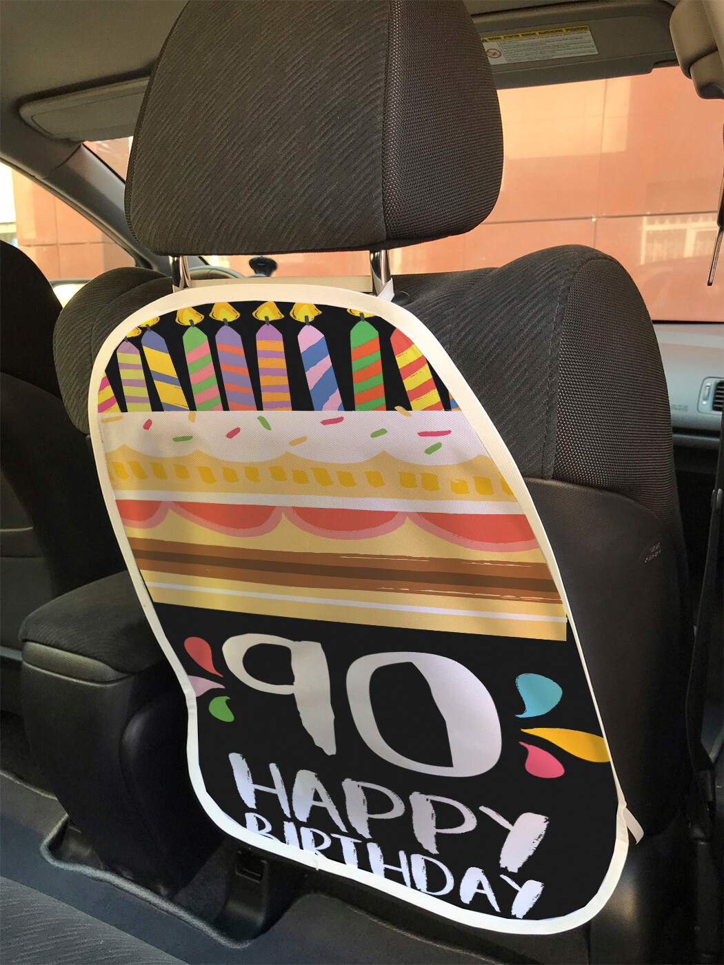 

Накидка на спинку сиденья JoyArty Красочный торт на 90-летие, 45х62, Красочный торт на 90-летие