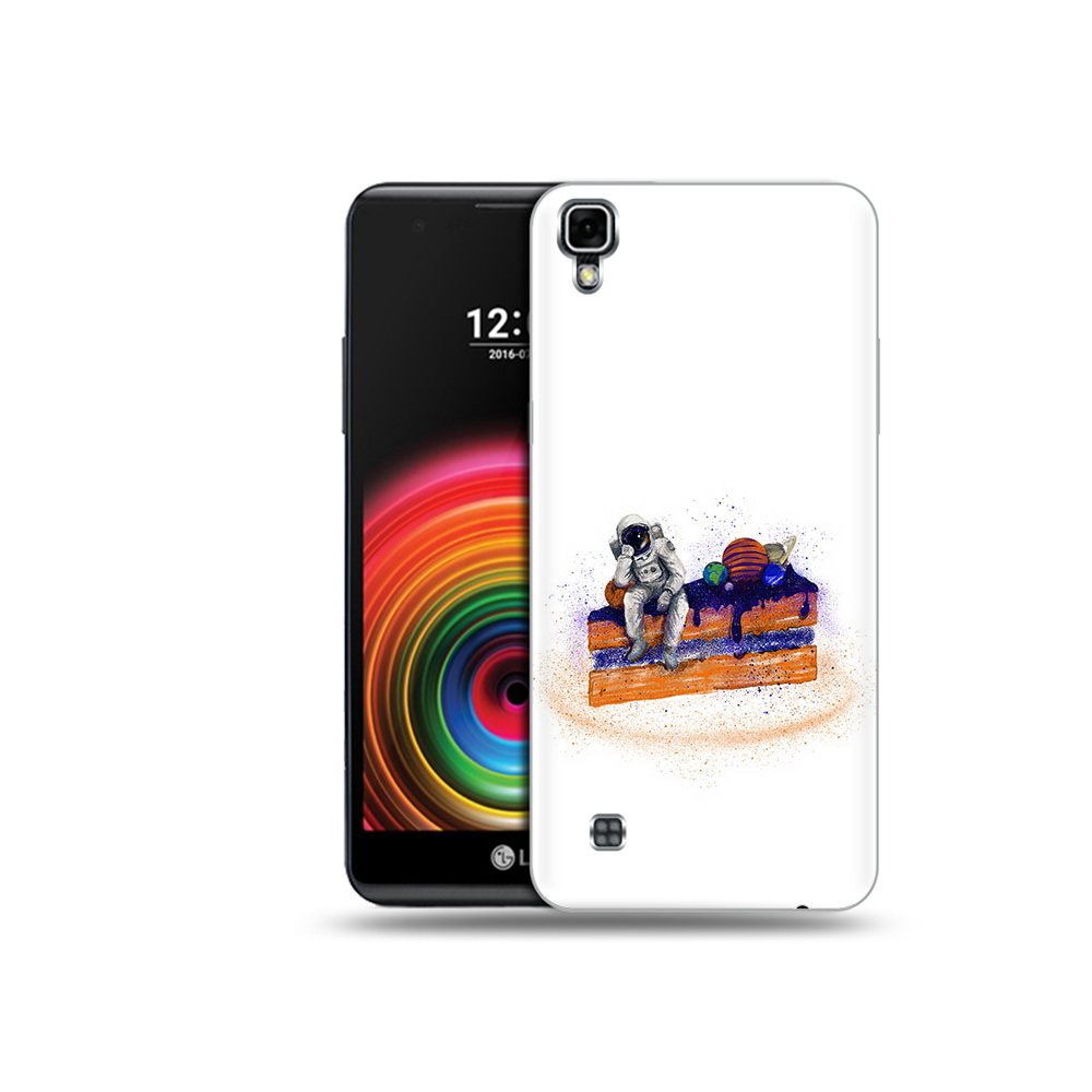 

Чехол MyPads Tocco для LG X Power торт с планетами, Прозрачный, Tocco