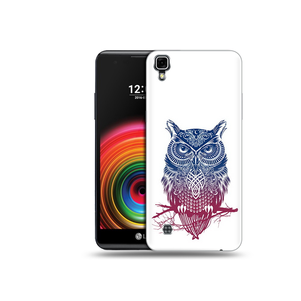 

Чехол MyPads Tocco для LG X Power хиппи сова, Прозрачный, Tocco