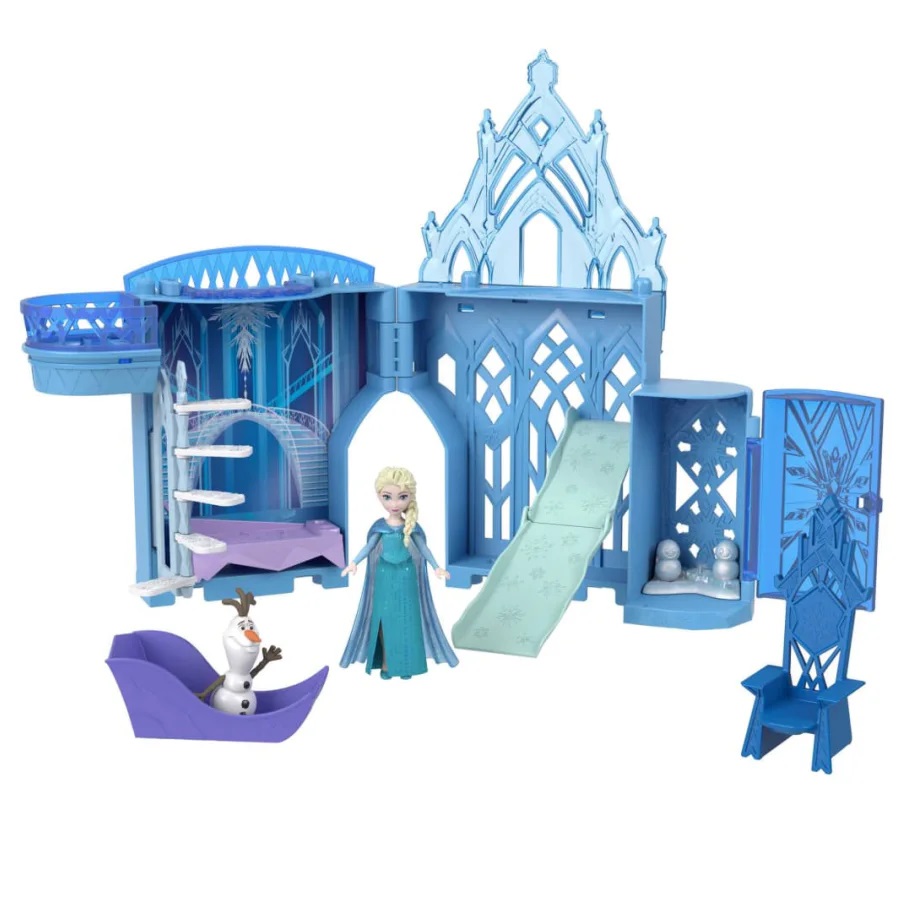 

Игровой набор Disney Frozen Замок, Голубой, HLX00