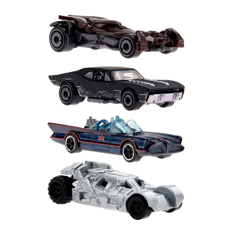 

Игрушечный транспорт Hot Wheels HMV72 Игрушечная машинка коллекция Бэтмен, масштаб 1:64, Разноцветный, HMV72