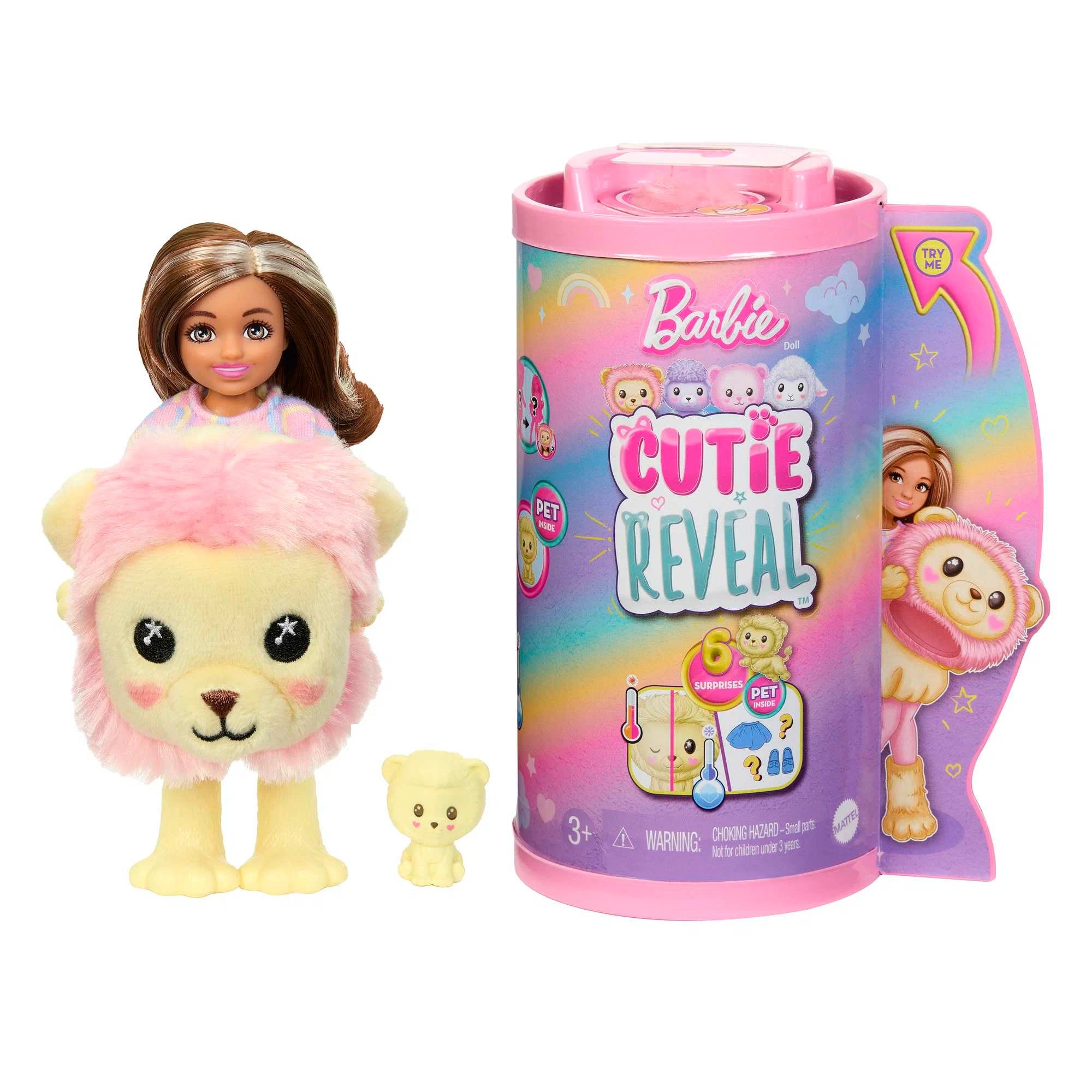 

Кукла Barbie Челси Cutie Reveal в костюме льва, HKR21