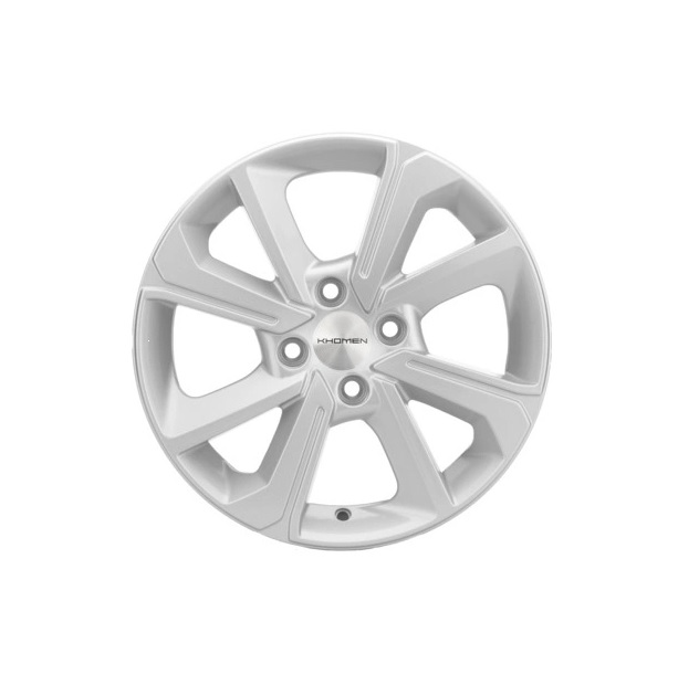 

Диск Khomen Wheels V-Spoke 501 (15_Rio I) 6x15/4x100 ЕТ48 D54,1 F-Silver KHW100902