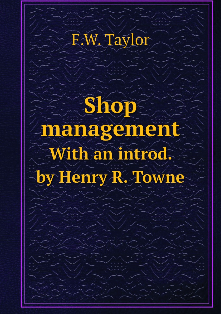 

Shop management