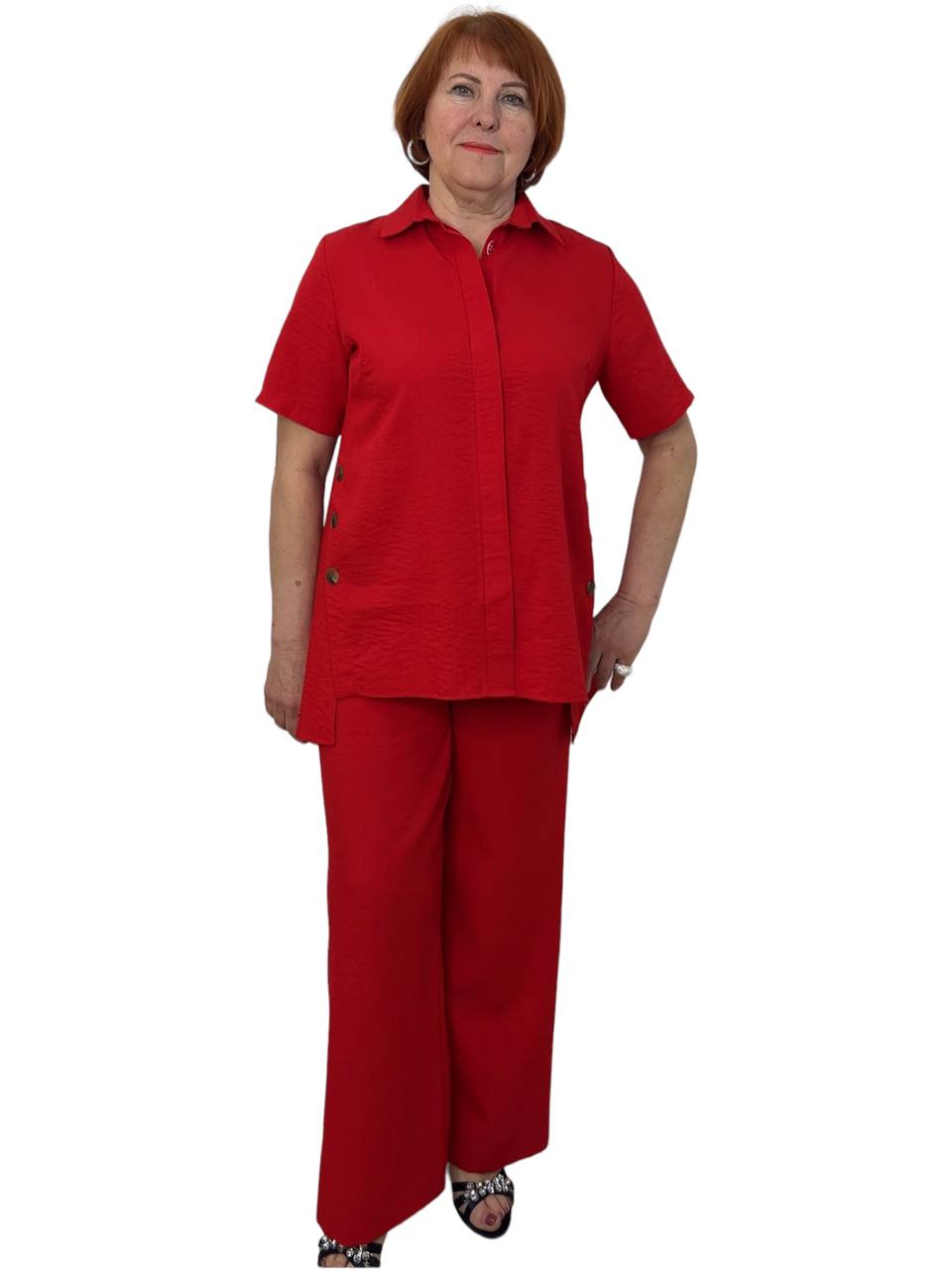 

Костюм женский Flora 7860 красный 54 RU, 7860