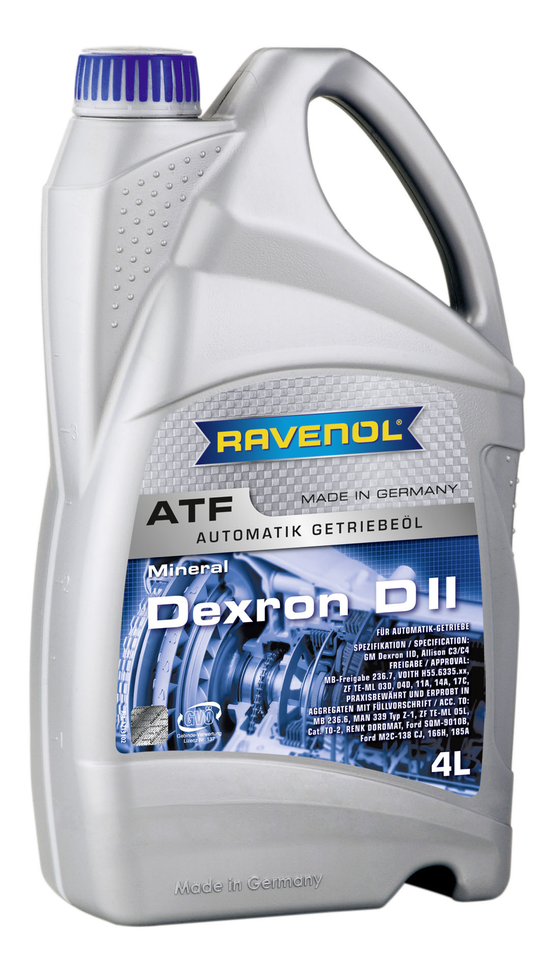 Трансмиссионное масло RAVENOL 4014835733596 ATF Dexron DII