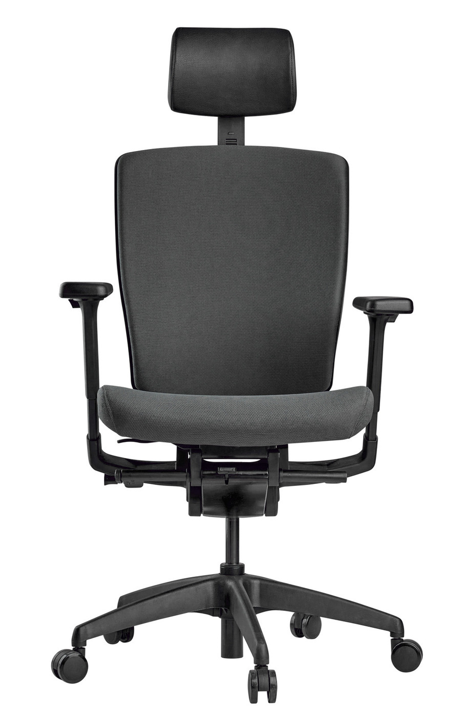 фото Компьютерное кресло для взрослых schairs aeon-p01b grey