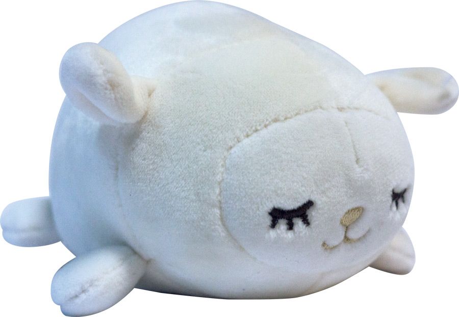 Мягкая игрушка Abtoys Super soft Овечка белая, 13 см